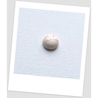 Кабошон из натурального камня: Белая Бирюза, 12 мм (id: 740005)