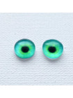 Глазки стеклянные для кукол и игрушек (пара), 14 мм (id: 77111)