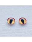 Очки скляні для ляльок та іграшок (пара), 14 мм (id: 77852)