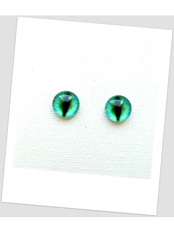 Глазки стеклянные для кукол и игрушек (пара), 10 мм (id: 730037)