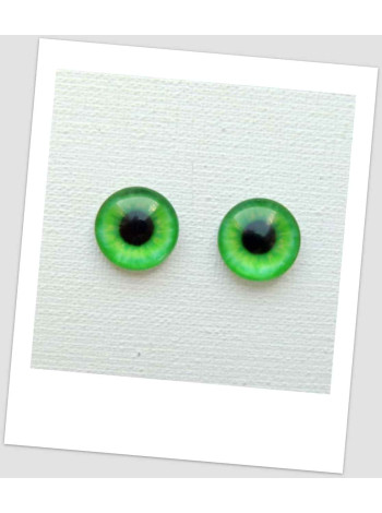 Глазки стеклянные для кукол и игрушек (пара), 12 мм (id: 730061)