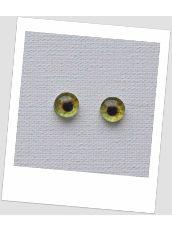Глазки стеклянные для кукол и игрушек (пара), 6 мм (id: 77518)