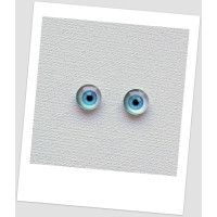 Глазки стеклянные для кукол и игрушек (пара), 6 мм (id: 77936)