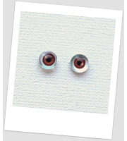 Глазки стеклянные для кукол и игрушек (пара), 6 мм (id: 77935)