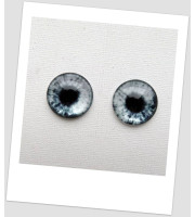 Очі скляні для ляльок та іграшок (пара), 18 мм (id: 77933)