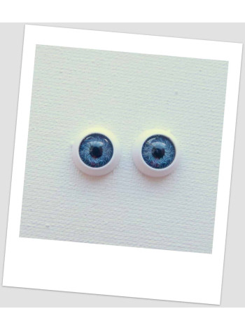 Глазки пластиковые для кукол и игрушек (пара), 12 мм (id: 77164)