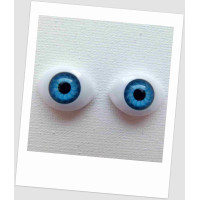 Глазки пластиковые для кукол и игрушек (пара), 8 х 11 мм (id: 77175)